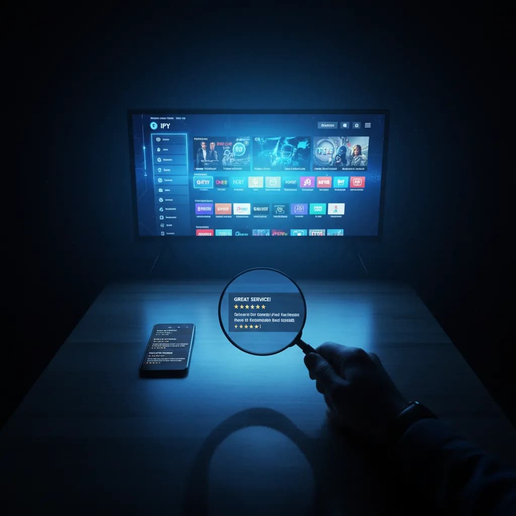 Faux avis IPTV : 6 signes qui trahissent une fausse recommandation - couverture VOGIPTV