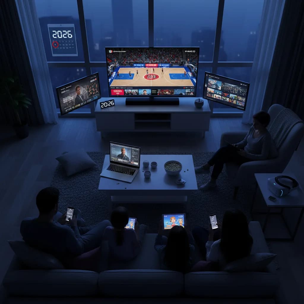 Forfaits streaming avec chaînes TV en direct : le comparatif 2026 - couverture VOGIPTV